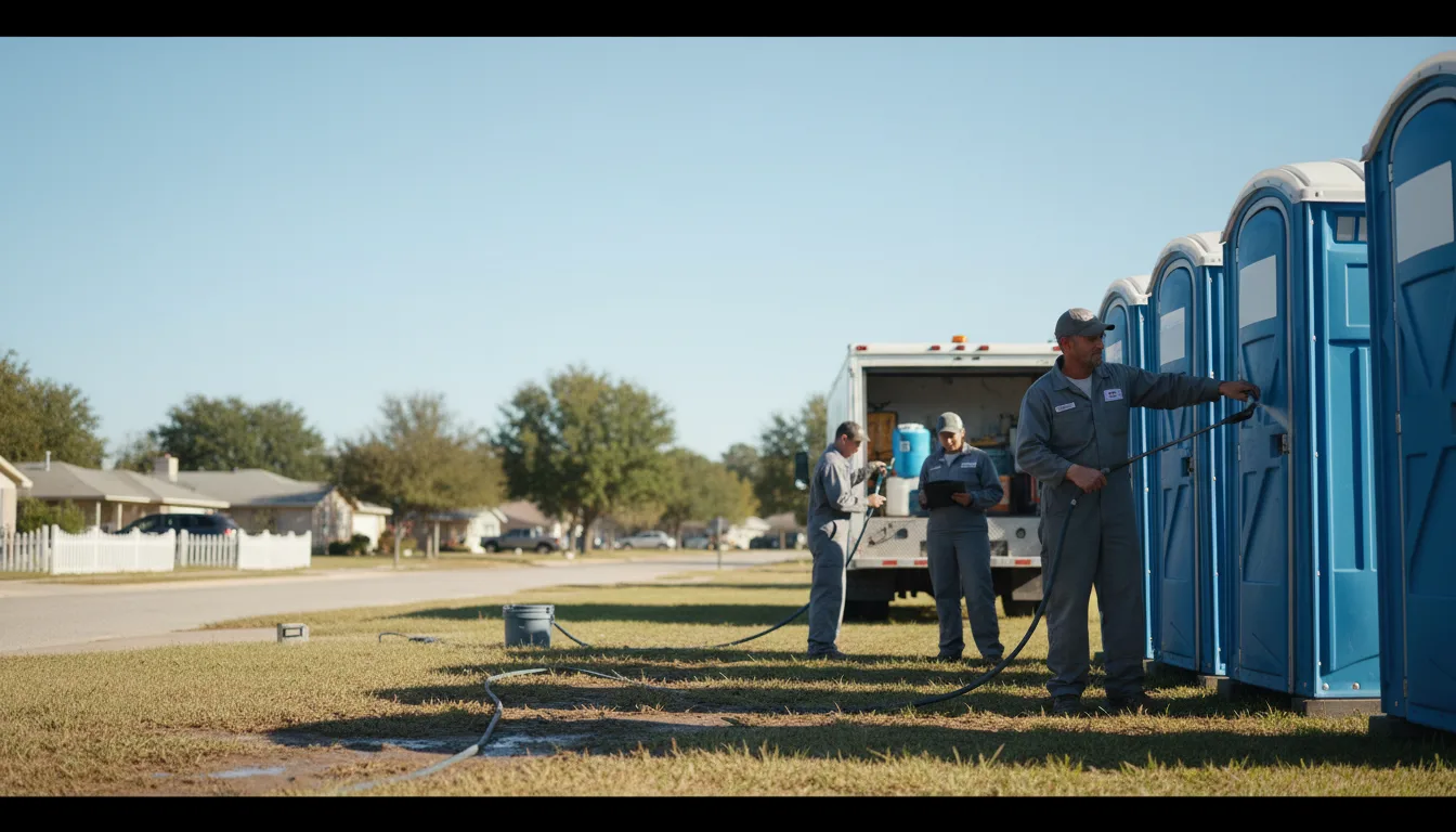 Long-Term Portable Toilet Rental in Ardmore, OK near me